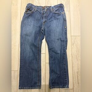 ARIAT MEN'S M4 LOW RISE BOOT CUT FR WORK JEANS 36X30